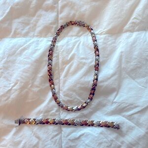 16 inch necklace and bracelet set